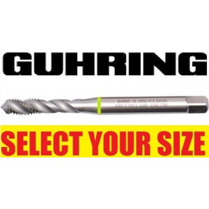 Guhring Spiral Taps (General Purpose) 3.0mm to 16.0mm